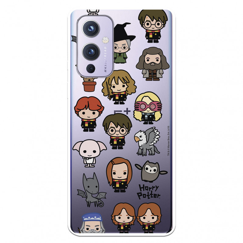 Funda para OnePlus 9 Oficial de Harry Potter Personajes Iconos - Harry Potter