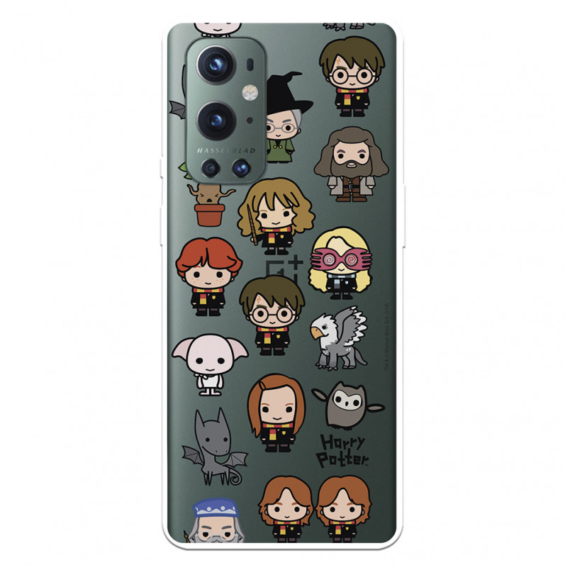 Funda para OnePlus 9 Pro Oficial de Harry Potter Personajes Iconos - Harry Potter