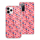 Pink and Lila Floral Print Design Case